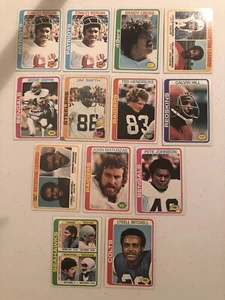 1978 Topps Football Cards Investment Lot of 13 Cards some stars ALL Pictured! - Bild 1 von 2