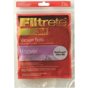 Correa de vacío Hoover 3M Filtrete WindTunnel Style 160 paquete de 2 - Imagen 1 de 1