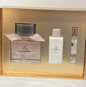 My Burberry Blush EDP 3pc Gift Set for Women 3oz+0.25oz EDP+2.5oz Body Lotion - Picture 1 of 10