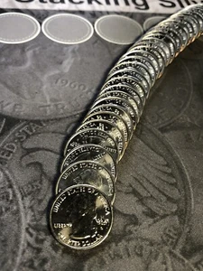 1999-2008 STATEHOOD QUARTERS 40 COINS MIXED ROLLS UNSEARCHED QUARTERS P & D MINT - Picture 1 of 7