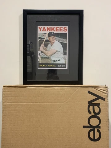 1964 Topps Mickey Mantle (Custom Mini Poser) Frame Not Included (READ) Cover
