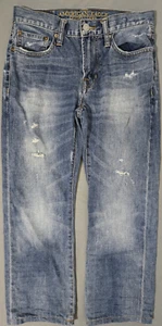 american eagle jeans herren 28x28 blau original slim straight ***siehe Zustand*** - Bild 1 von 10