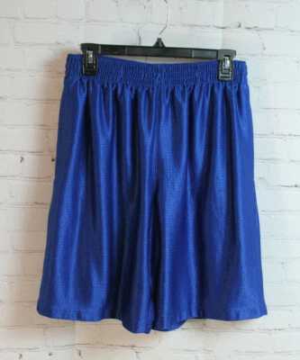 MD ~ BCG Pantalones Cortos Atléticos de Baloncesto para Hombres Forrados Bolsillos Azul Talla Grande Foto 1 de 3