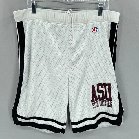Arizona State Sun Devils Shorts Mens Medium Champion Basketball Vintage Mesh M Cover