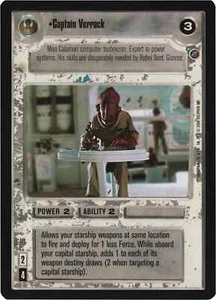 Captain Verrack (Death Star II) | Decipher Star Wars CCG | NM/LP - Bild 1 von 1