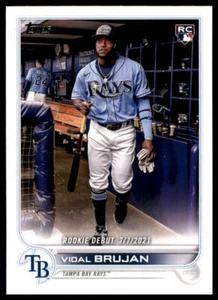 Vidal Brujan 2022 Topps Update #US8 Tampa Bay Rays - Picture 1 of 2