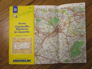 Michelin #53 - Map of Northern France - Arras-Charleville-Mezieres - 1995 - Picture 1 of 1