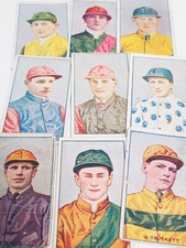 JOCKEYS: 1921 J.J.Schuh Magpie Cigarettes PICK THE CARD Australian Horse racing