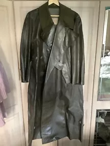 More details for  military motorbike riders overcoat