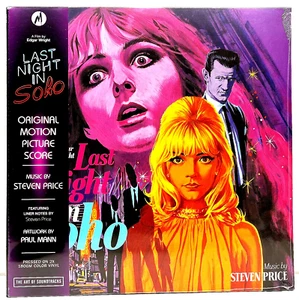 Steven Price Last Night In Soho 2021 Color Vinyl Mondo Records 1st Press Sealed - Imagen 1 de 2