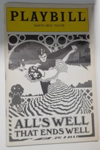 April 1983 - Vol. 83 Martin Beck Theaterspielzettel - Alles gut, was gut endet - Bild 1 von 5