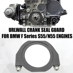 Protector de sello de manivela negro / protector de cinturón serpentino para N54 N55 N52 335i 535i 135i - Imagen 1 de 7