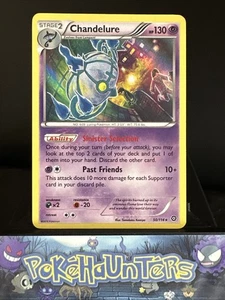 Pokemon Card Chandelure 50/114 Steam Siege Holo Rare L/P - Picture 1 of 4