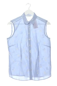 ETERNA Camisa de mujer Mujeres Top Talla EU 40 azul look casual - Imagen 1 de 5