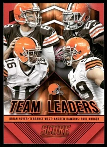 2015 Score Team Leaders Red Andrew Hawkins/Brian Hoyer/Paul Kruger/Terrance West - Imagen 1 de 2