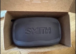 Occhiali da neve Smith 4D Mag XL, montatura nera, lente a specchio rosso sole ChromaPop NUOVI - Foto 1 di 6