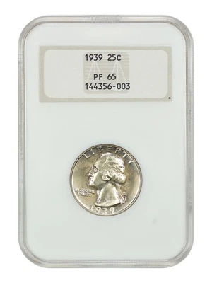 1939 25C NGC PR65 (OH) - Washington Quarter - Image 1 of 4