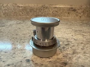 Leica Leitz Elmar 5cm F/3.5 Collapsible Red Scale LTM Screw Mount Lens - Picture 1 of 5