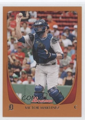 2011 Bowman Orange /250 Victor Martinez #189 - Image 1 of 2