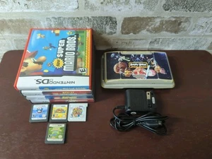 Nintendo DS Model NTR-001 Original Platinum/Silver TESTED Bundle Games  Charger - Picture 1 of 15