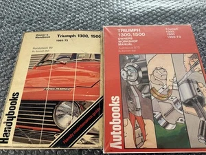 Triumph 1300 1500 Owners Handbook , Owners Workshop Manual , Handbooks Autobooks - Picture 1 of 5