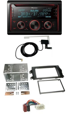 Pioneer 2DIN MP3 DAB USB CD Bluetooth Autoradio für Fiat Sedici Suzuki SX 4 ab 0 - Bild 1 von 4