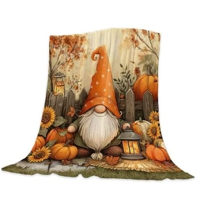  Cobertor decorativo de outono laranja ação de graças outono 50x70 no outono 13 - Imagem 1 de 4