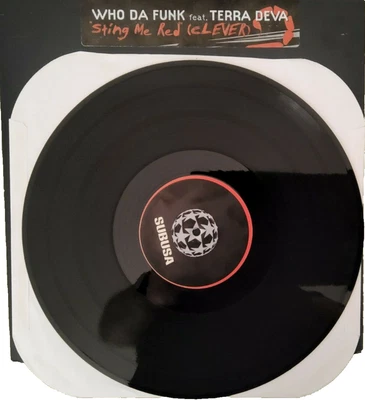 Who Da Funk Feat Terra Deva - Sting Me Red - Clever 12" house vinyl record Foto 1 de 4