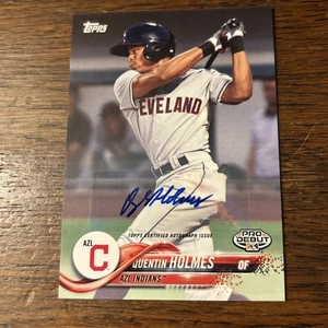 2018 Topps Pro Debut - Quentin Holmes #108 Autographs (AU, RC) - Bild 1 von 2
