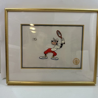 The Walt Disney Company Goofy "Raqueta de Tenis" Edición Limitada Serigrafía Arte Celular Foto 1 de 4