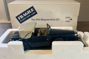 1934 Hispano-Suiza J12 1:24 Scale Diecast Model - Danbury Mint  Car w/ Box - Picture 1 of 17