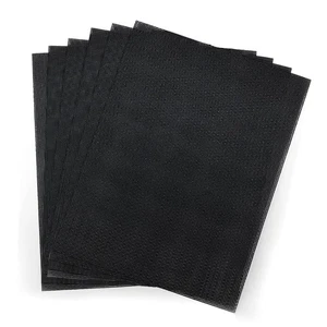 6 Pcs Black Plastic Canvas Sheets for Embroidery & Crafts (11.8 x 7.9in) - Picture 1 of 7