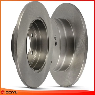 Rear Brake Rotors Discs For Hyundai Sonata Azera 2013-2015 Kia Optima Cadenza - Image 1 of 4