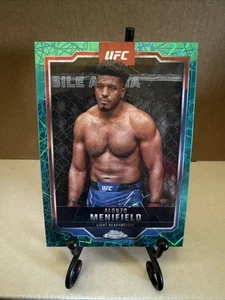 2025 Topps Chrome UFC  Teal Lazer Refractor Alonzo Menifield #159 UFC /175 - Picture 1 of 3