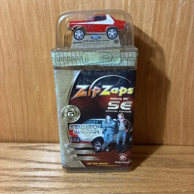 ZIP ZAPS MICRO RC SE STARSKY AND HUTCH 1976 GRAN TORINO 2003 SEALED (7B) - Image 1 of 4