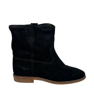 ISABEL MARANT Crisi Western Botines Botines de gamuza negros para mujer 37 EE... - Imagen 1 de 7
