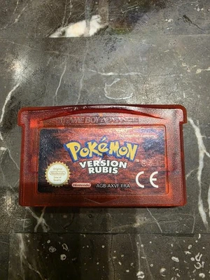 Pokémon Version Rubis sur Gameboy Advance GBA Testé Original PAL - Image 1 of 4