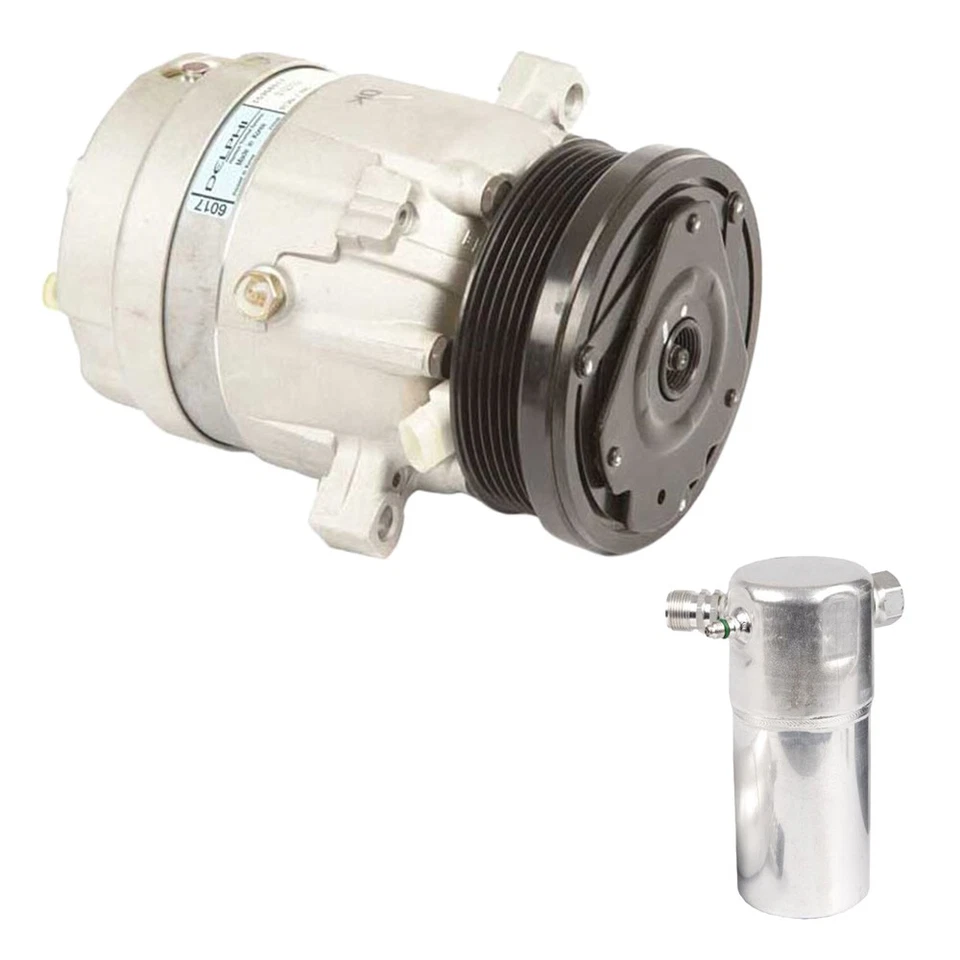 For Cadillac Cimarron Chevy Cavalier 1987 AC Compressor w/ A/C Drier TCP - Image 1 of 3