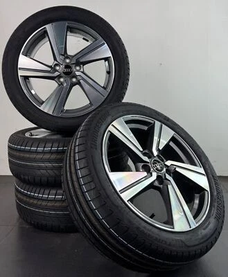 Audi Q2 18 Zoll Felgen Sommerreifen Sommerräder original 81A601025G NEU #C600 - Bild 1 von 4