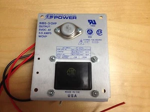 International Power IHB5-3/OVP Power Supply- 5 VDC, 3Amp Over Voltage Protection - Picture 1 of 2
