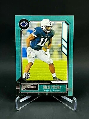 2021 Panini Playbook Micah Parsons Rookie RC Card #327 - Image 1 of 2