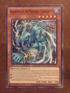 Awakening Of The Possessed - Gagigobyte Yugioh MP21-177 Trading Card - Picture 1 of 2