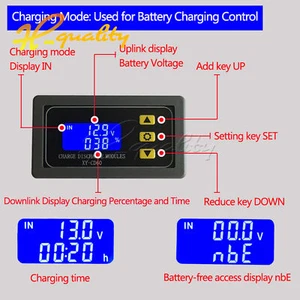 DC 6-40V Battery Charger Discharger Module Undervoltage Protection - Picture 1 of 7