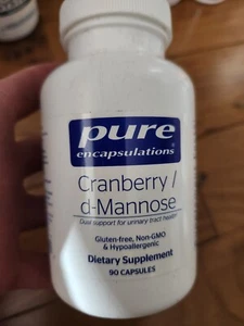 Pure Encapsulations Cranberry/ D-Mannose - 90 Capsule | EXP : 8 / 2026 - Picture 1 of 3