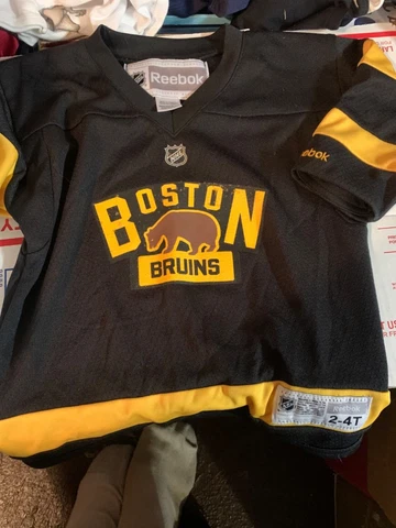 2008-2016 Reebok BOSTON BRUINS Third Jersey Toddler NHL Team JERSEY 2T-4T Cover