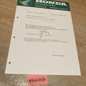 Honda moto 1977 garde boue arrière CB125T note SAV - Bild 1 von 1