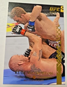 2011 Topps UFC Title Shot Kurt Warburton 125 Gold Parallel Rookie Debut Card - Picture 1 of 2
