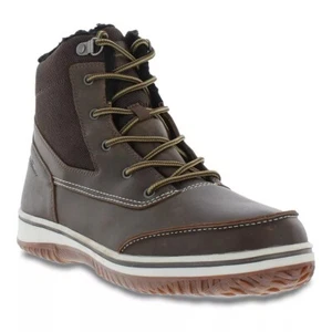 Eddie Bauer Waterproof Men's Boots Size 11 M Style Waverly Brown New no box - Picture 1 of 7