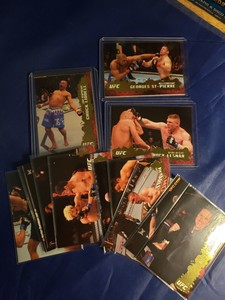 2009 TOPPS UFC ROUND 2 PARALLEL GOLD SILVER PICK YOUR CARD