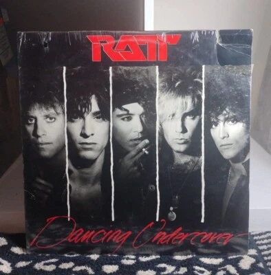 RATT Dancing Undercover 1986 Vintage Vinyl Record LP NEW SEALED Old stock - Image 1 of 4